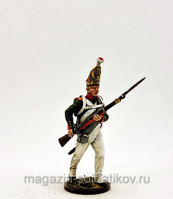 Миниатюра из олова Гренадер Павловского гренадерского полка, Россия 1811-13, 54 мм, Студия Большой полк (ИЛ0415.12.02.54) (ИЛ0415.12.02.54)