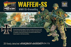 Сборные фигуры из пластика Waffen SS (20) BOX Warlord (WGB-SS-01) (WGB-SS-01)