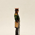 Миниатюра из олова Генерал-майор А.П. Ермолов. Россия, 1812 г., Студия Большой полк