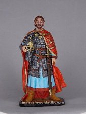 Миниатюра в росписи Русский князь Александр Ярославович Невский (1220-1263 гг.), 1:32, Сибирский партизан - фото