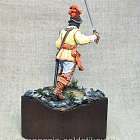 575-002 Европейский офицер XVII века, стальной клинок (561-002) (561-002)