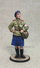 Санинструктор РККА 1943-45 гг., 54 мм, Студия Большой полк - фото