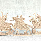 Монголы. Тяжелая кавалерия. (6 шт., пластик, песочный), Воины и битвы