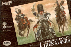 Фигурка из пластика Napoleonic French Horse Grenadiers, (1:72), Hat (8013) (8013)