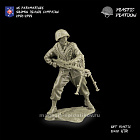 Солдатики из пластика Американские парашютисты-десантники в составе морской пехоты, 1:32 Plastic Platoon