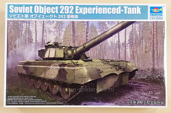09583 Soviet Object 292 Experienced-Tank, Trumpeter (1/35) (QM-168) (QM-168)
