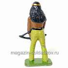солдатик из твердого пластика Индеец, Польша (704-1115/4) (704-1115/4)