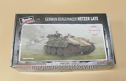 Сборная модель из пластика 35100 German Bergepanzer Hetzer Late (1/35) Thunder Model (Q503-039) (Q503-039)