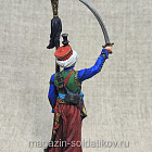 Миниатюра из олова Мамелюк, Франция 1804-15 гг., 54 мм, Студия Большой полк (ИЛ2171.12.03.54) (ИЛ2171.12.03.54)