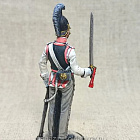 Миниатюра из олова Кирасир Новгородского полка, Россия 1812 г., 54 мм, Студия Большой полк (ИЛ2075.12.02.54) (ИЛ2075.12.02.54)