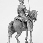 Миниатюра из олова К29 РТ Обер-офицер драгунского полка, 1812-14 гг, 54 мм, Ратник (К29-РТ) (К29-РТ )