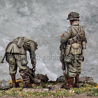 Сборная фигура из смолы SM 3635 Парашютисты США. День Д.1944 год, 1:35, SOGA miniatures (SM-3635) (SM-3635)
