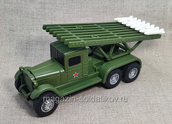 БМ-13 «Катюша" ИГРОЛЕНД Военная техника "Техника победы», инерция, ABS (Q540-0109) (Q540-0109)