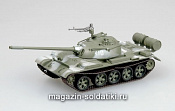 Масштабная модель в сборе и окраске Танк Т-54 в зимнем камуфляже 1:72 Easy Model - фото