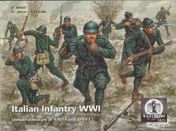 АР 043 Итальянская пехота WWI (1:72) Waterloo