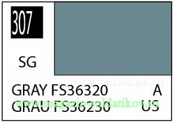 Краска художественная 10 мл. серая FS36320, полуглянцевая, Mr. Hobby (C307) (C307)