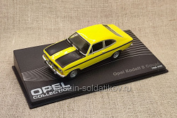 OPEL KADETT B RALLY COUPE 1965-1973 Yellow 1:43, Altaya (Q307-132) (Q307-132)