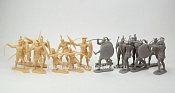 Солдатики из пластика Война в Трое (War at Troy infantry), цвет: серый, бежевый, 1:32, LOD Enterprises - фото