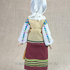 Кукла в молдавском летнем костюме №24