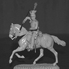 Сборная миниатюра из смолы Гвардейский шеволежер-улан, Неаполь 1812-15 гг., 54 мм, Chronos miniatures (CHM-54363) (CHM-54363)