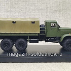 КрАЗ - 255Б с тентом зелёный, 1/72 (Q208-133) (Q208-133)