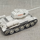 Советский средний танк Т-34-85. Белый. (QGM-082) (QGM-082)