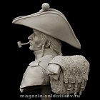 Бюст из смолы Soldat de la Revolution, 1:10 Medieval Forge Miniatures (A-004) (A-004)
