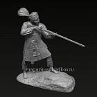 Сборные фигуры из смолы Семинольский воин, 54 мм, Altores Studio (F-54-270) (F-54-270)