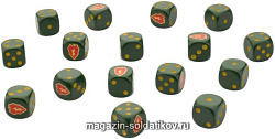 Tropic Lightning Dice set (15мм) Flames of War (VE006) (VE006)