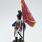 Знаменосец 4-го пех. полка фон Франкемона, Вюртемберг, 1811-12 гг., 54 мм, Soldanir (QF0409) (QF0409)