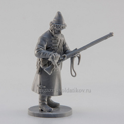 Сборная миниатюра из смолы Стрелец, 28 мм, Аванпост
