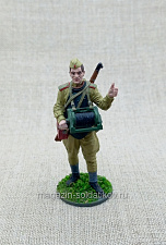 Связист штурмового батальона 1943-45 гг. 54 мм - фото