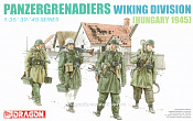 Сборные фигуры из пластика Д Солдаты Panzergrenadiers, Viking Division (1/35) Dragon - фото