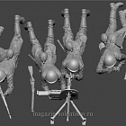 Сборная фигура из смолы Пулемётная расчёт РККА с пулемётом ДС-39. 1941 г. 1941, SOGA miniatures (SOGA-23) (SOGA-23 )