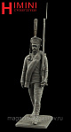Сборная миниатюра из смолы HI-60-038 Рядовой Лейб-гвардии Преображенского полка. Россия 1812 год, 60 мм, HIMINI - фото