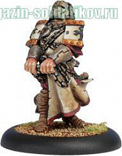 Сборная миниатюра из металла и смоллы PIP 32055 Protectorate Vassal of Menoth BLI Warmachine - фото