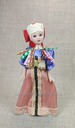Кукла в праздничном костюме Нижегородской губернии №58