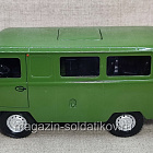 Масштабная модель в сборе и окраске УАЗ 452 открываются двери и багажник, инерционный механизм (Q540-0354) (Q540-0354)