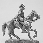 Сборная фигура из металла Казачий офицер с саблей, 1918-1922 гг. 28 мм, Figures from Leon