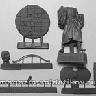 Сборная миниатюра из смолы Персидский воин отряда Бессмертных, 54 мм, Chronos miniatures (CHM-54175) (CHM-54175)