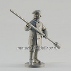 Сборная миниатюра из смолы Матрос-артиллерист с прибойником, 28 мм, Аванпост