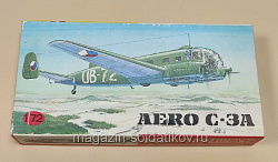 Сборная модель из пластика Самолет Aero C-3A (1/72) KP (QM-265) (QM-265)
