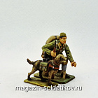 Боец-вожатый РККА 1941-43 гг., 54 мм, Студия Большой полк (ИЛ0233.14.01.54) (ИЛ0233.14.01.54)