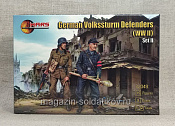 Солдатики из пластика German Volkssturm Defenders set II, 1/32, Mars - фото