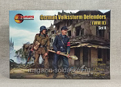 Солдатики из пластика German Volkssturm Defenders set II, 1/32, Mars - фото