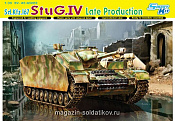 Сборная модель из пластика Д Самоходка Stug.IV позднее пр-во (1/35) Dragon - фото