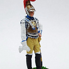 Офицер первого карабинерного полка, Франция, 1810-15 гг., 54 мм, Soldanir (QF0431) (QF0431)