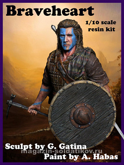 Сборная миниатюра из смолы Braveheart, 1/10, Legion Miniatures (LMBT-057) (LMBT-057)