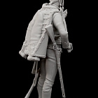 Сборная миниатюра из смолы Рядовой гусарских полков и эскадронов 75 mm (1:24) Medieval Forge Miniatures (C-75-126) (C-75-126)