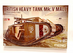 TS-020 British Heavy Tank Mk.V Male (1/35) Meng (QM-201) (QM-201)